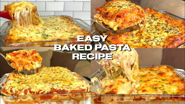 EASY AND DELICIOUS BAKED PASTA RECIPES!