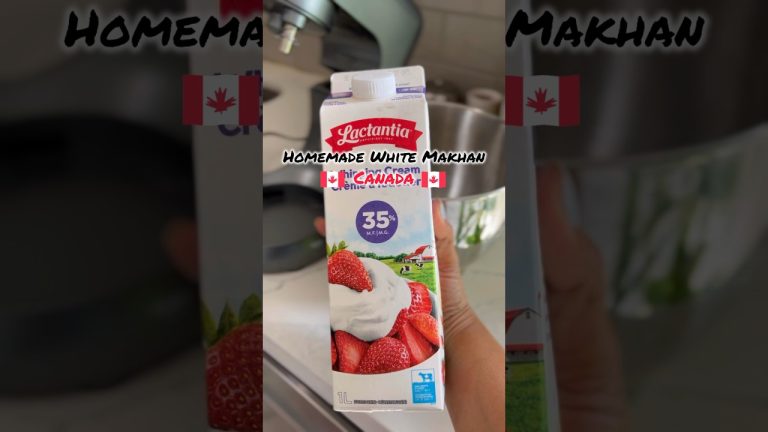 Homemade White Makhan Recipe #makhan #homemade de