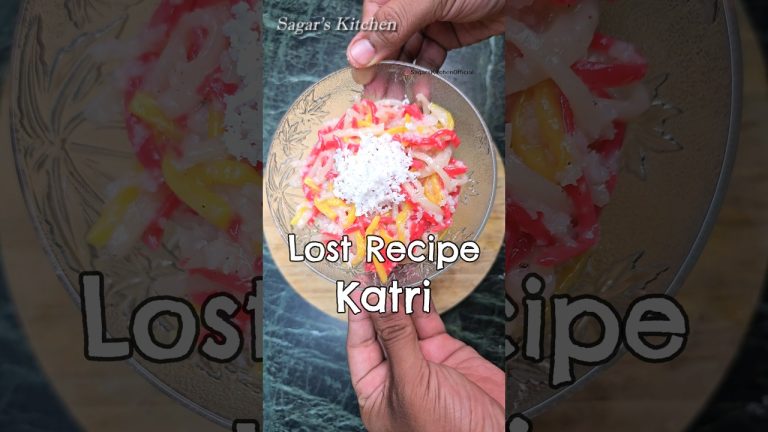 Old & Authentic Konkan Sweet Dish Katri #Shorts