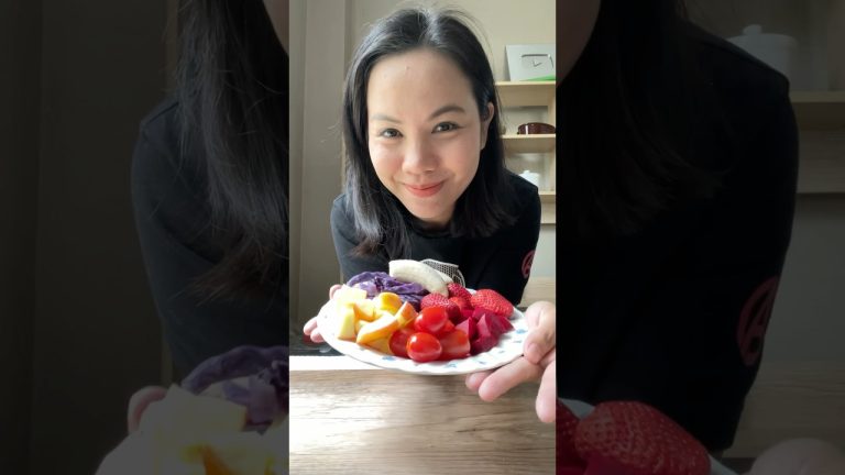 🍹 ปั่นๆๆ น้ำผักผลไม้ปั่น สีม่วง สีแดง  🍎🍓🍅 #แฟนผมเป็นสาวhealthy #น้ําผักปั่น #น้ําผักผลไม้ปั่น