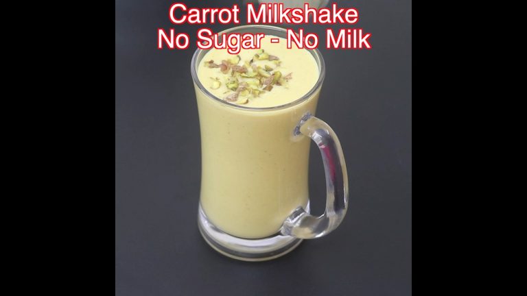 Healthy Carrot Milkshake #shorts