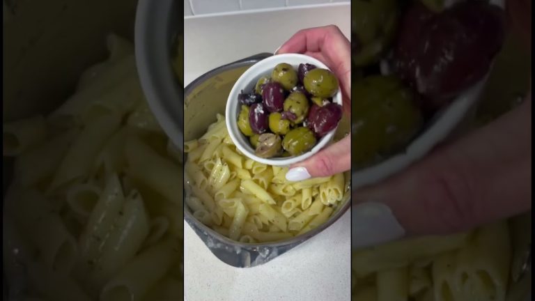 ITALIAN PASTA SALAD *PRESSURE COOK* #pastasalad #mealprep #barbeque #italian