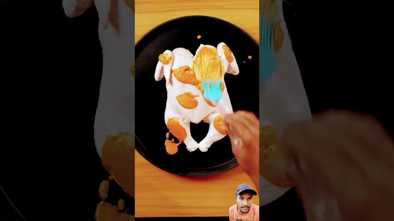 Chicken fry leg piece #short #video