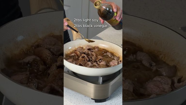 A Must-Try Recipe: Mongolian Lamb Stir-Fry 🥢✨