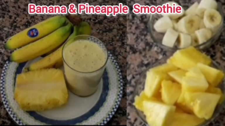 Grow Your Hair Faster with This Delicious Banana & Pineapple Smoothie Recipe