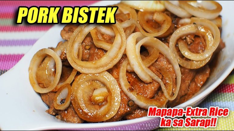 Easy to Cook and  Amazingly Yummy Pork Bistek! You Got To Try It!