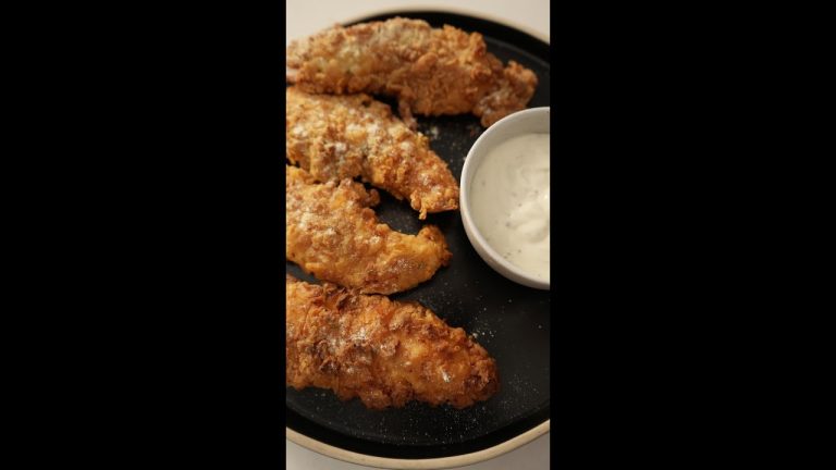 Healthy Crunch: Air Fried Chicken Tenders Recipe