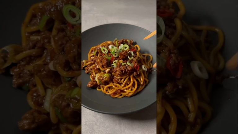 Spicy beef noodles #today #dinner #recipe #reel #friends #love #viralreels #food #enjoy #fypシ゚viral