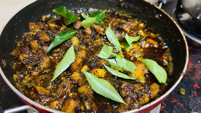 Spicy Pork Roast Recipe Kerala Style 👌। Pork Fry Kerala Style। പോർക്ക് ഫ്രൈ റെസിപ്പി🥰