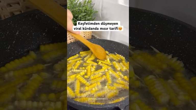 Kürdanda süt mısır tarifi nasıl yapılır? 😍 #sütmısır #mısır #shorts #trend #viral Malz. yorumda 👇
