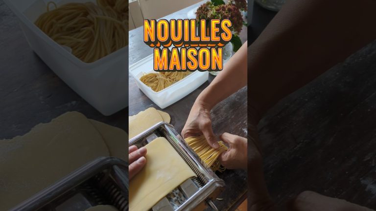 Je fais des nouilles aux œufs 🍜