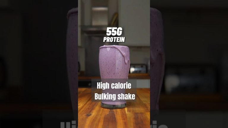 High calorie Bulking shake #bulkingshake #bulkingseason #howmakebulkshake #howto