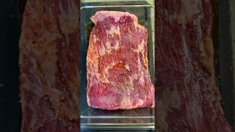 Game Day Flank Steak Marinade 🏈