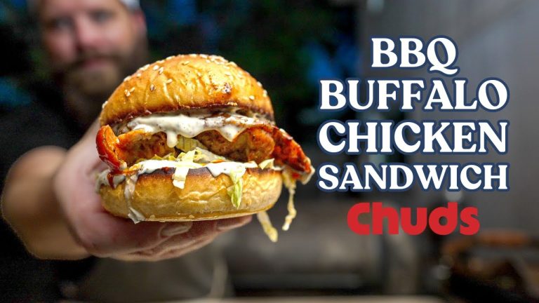 BBQ Buffalo Chicken Sandwich! | Chuds BBQ