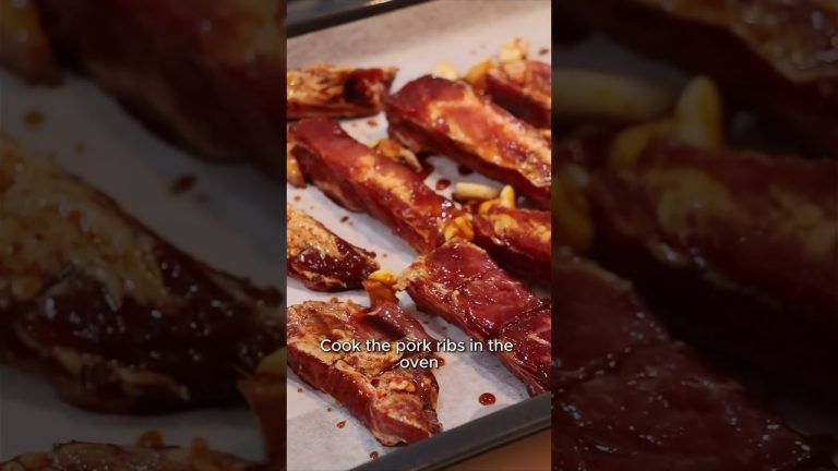 Pork Ribs in Korean Sauce#foodvlog #food #Homecooking #Healthyrecipe #Simplerecipe #koreanfoodlover