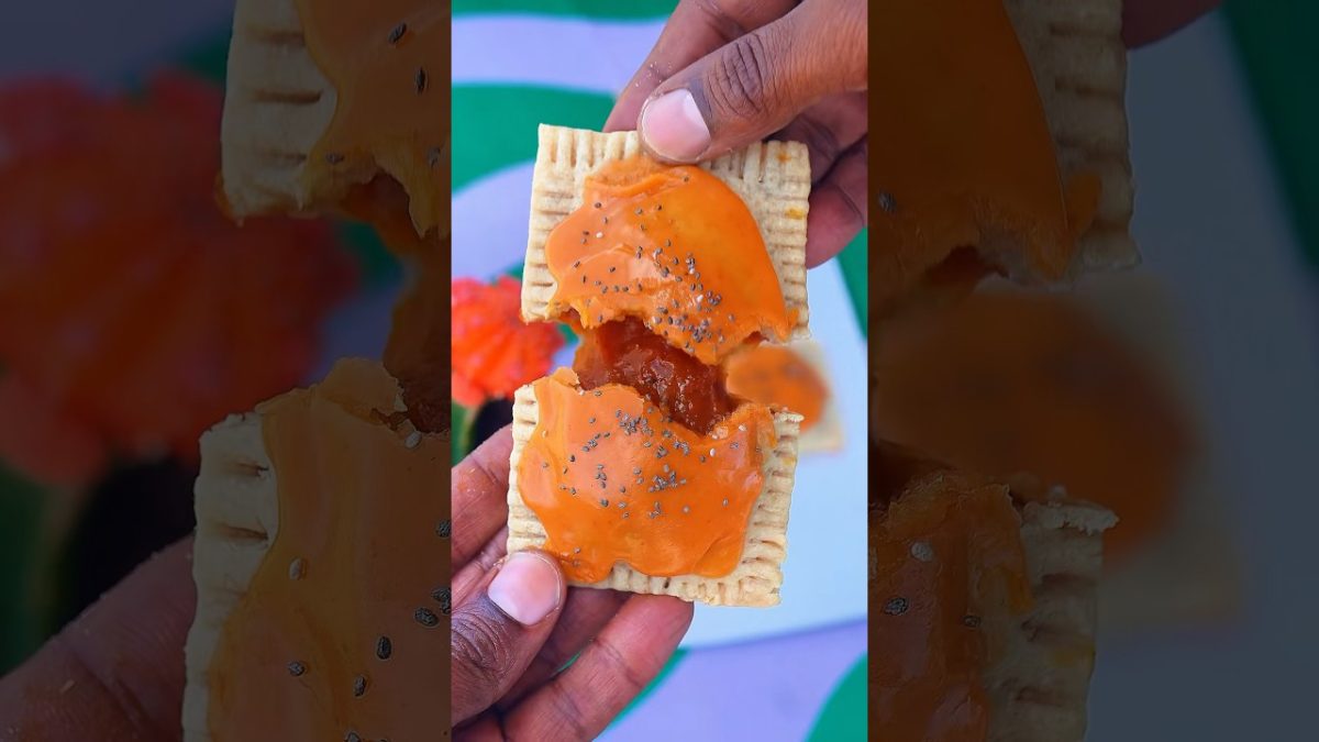 Pumpkin recipes for dessert 🍩 Punpkin Pie Pop Tart! #plantbased #recipe