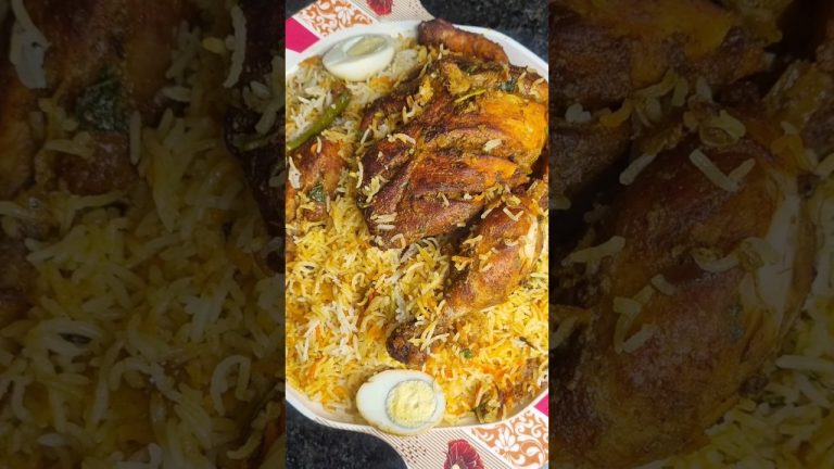 🍗 Murgmusallam biryani 🤩 #shorts #asmr #recipe #food #cooking #chicken #biryani #murgmusallam #viral