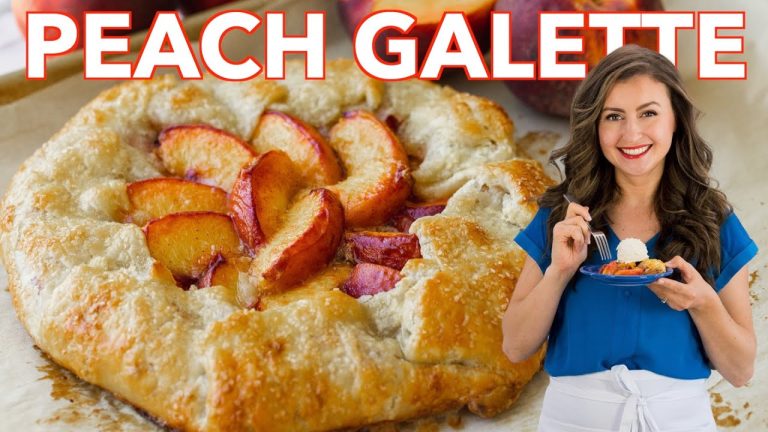 The Best Peach Galette Recipe – Easy Summer Dessert