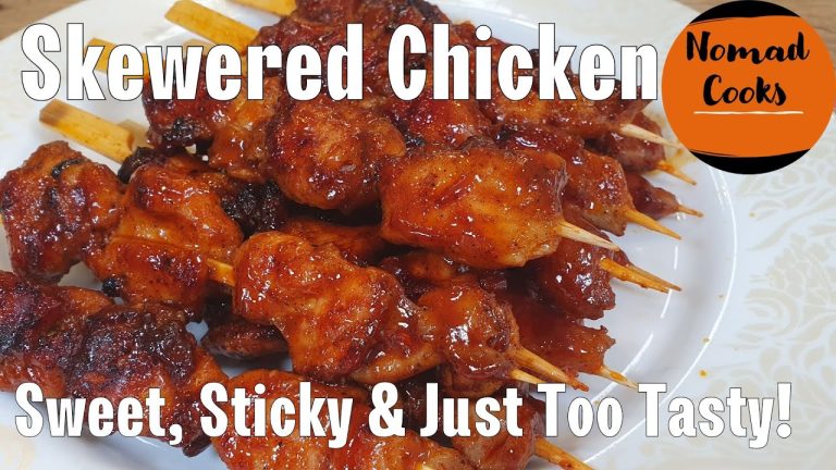Skewered Chicken | Sticky, Sweet & Simply Irresistible Recipe | Easy Chicken Recipes