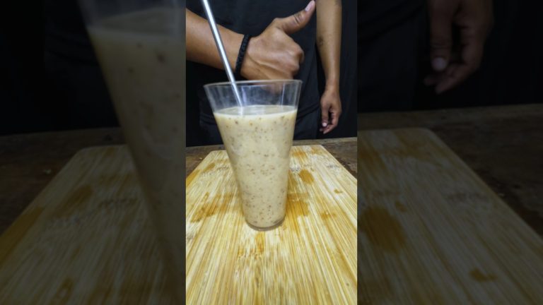 Coconut + Dates Shake #shorts #ytshorts #youtubeshorts #making #shake #asmr #satisfying #shortvideo