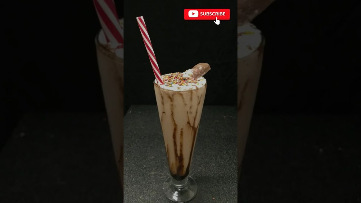 Dairy Milk Silk with Ice Cream Thickshake 🍫🧋#shorts