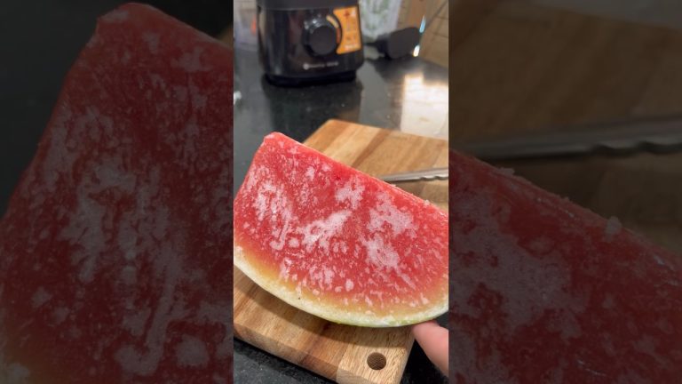 Faça isso e coma a vontade sem culpa #melancia #sorvete #fyp #fy #gelo