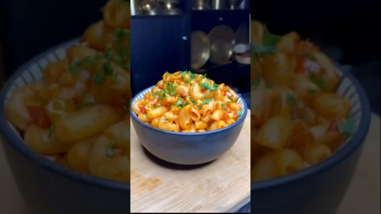 Desi Masala Macroni || Indian style Macroni Recipe #shorts #food #macroni #macronirecipe #pasta