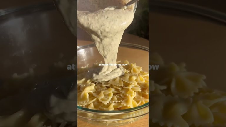 Avocado Ranch Pasta Salad with Crispy Chickpeas A Delicious Summer Recipe #healthyeating #weightloss