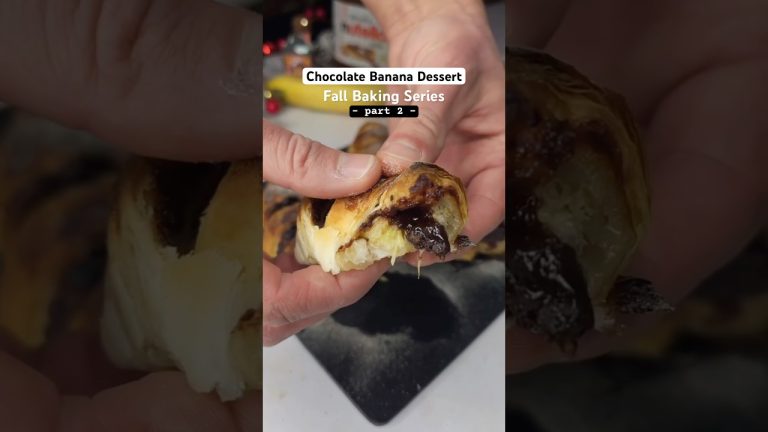 This Chocolate Banana Pastry Is What You Need Now For Dessert