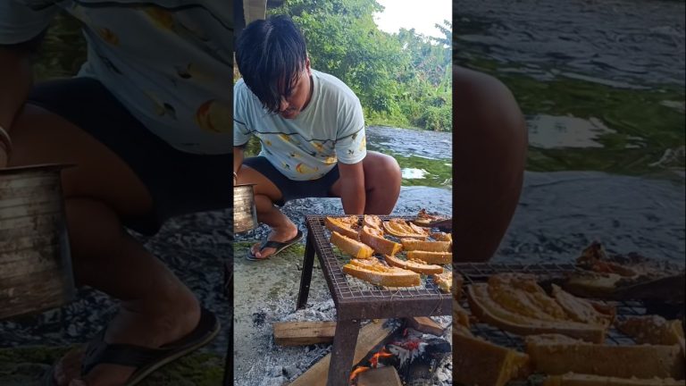 Pork Roasted recipe How to outdoor cooking video #outdoor #cooking #video #short #CABANA   #River