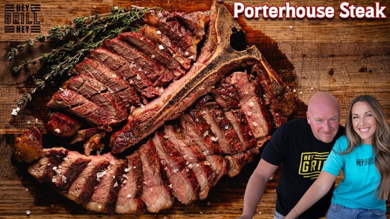 Jaw-dropping Porterhouse Steak On The Charcoal Grill