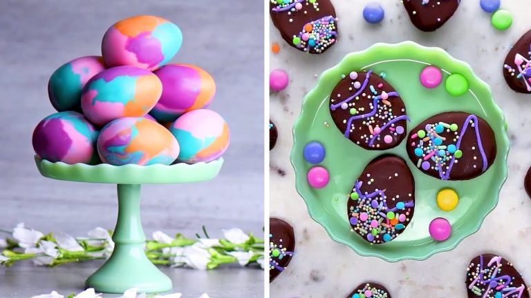 Last Minute Easter Treats | DIY Easter Egg Decorating Ideas By So Yummy | Spring 2018