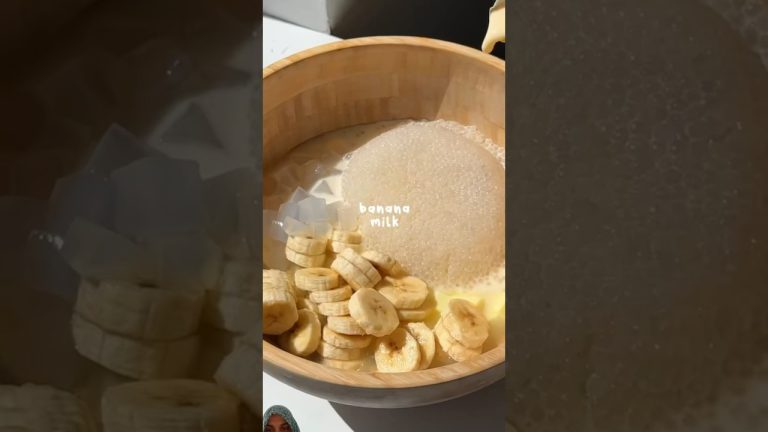 Banana sago milkshake #easyrecipe #banana #healthydrink #drink @Mycookery0