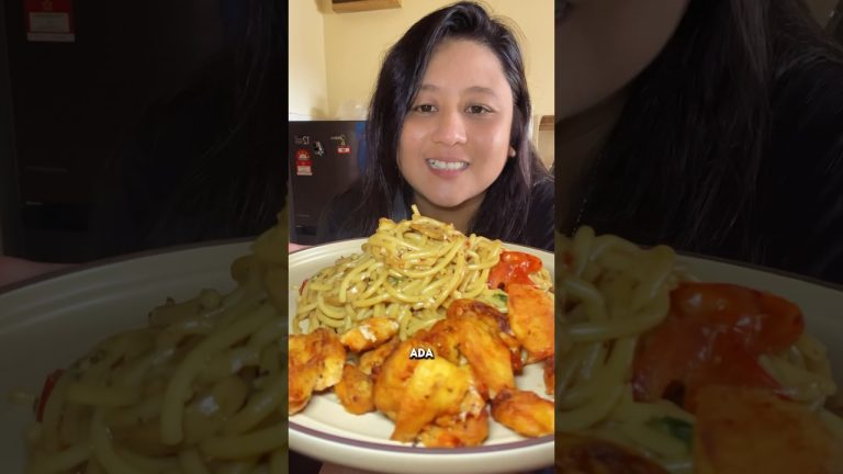 Resepi Aglio Olio Simple Sedap, Cepat & Mudah!  #pastarecipes  #aglioolio #shortvideo