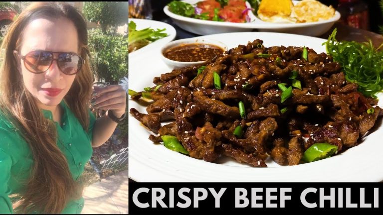 Crispy Beef Chilli Recipe | Easy and Quick