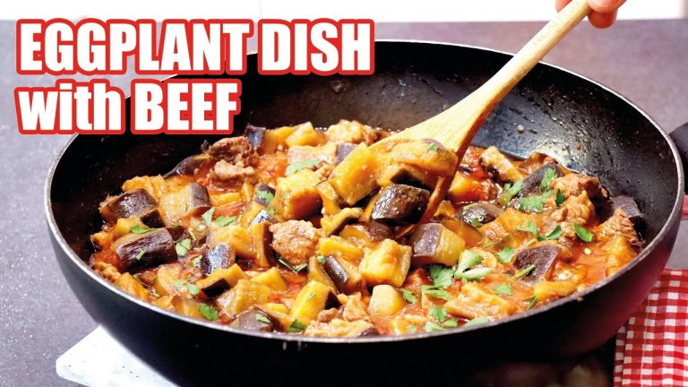 Classic TURKISH Eggplant Dish With Beef – EASY EGGPLANT RECIPES