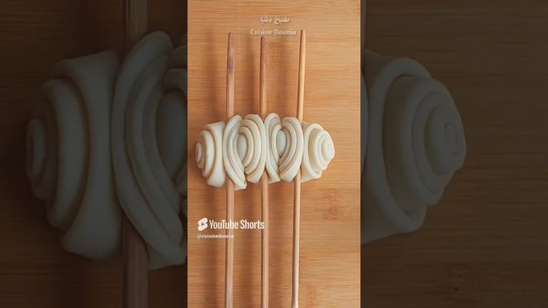 طريقة مبتكرة لتشكيل المعجنات و الحلويات 3#bunshapes #dough #breadrolls #baking #bread #buns