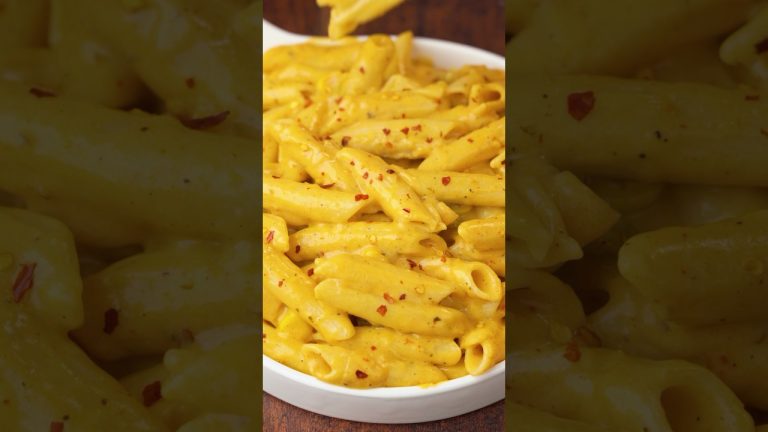 Yellow Sauce Pasta💛 #shorts #pasta #asmr #nirmlanehrarecipes