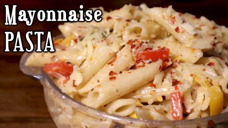 Mayonnaise Pasta Recipe | How to make Mayonnaise Pasta by Wow Delicious!