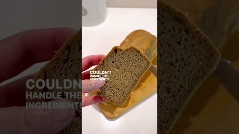 3 ingredients nut free flourless bread #flourless #nutfree #easybreadrecipe #healthybread #lupusdiet