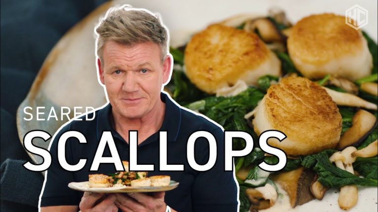 Gordon Ramsay Makes Seared Scallops | Cooking With Gordon | HexClad