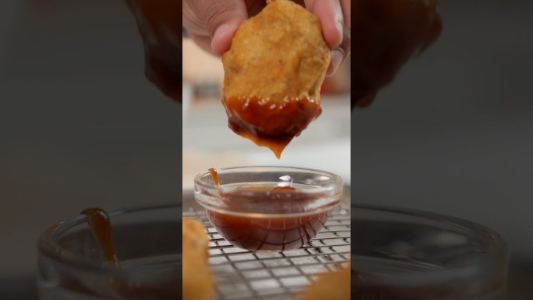 How to make chicken nuggets from scratch 🍗 #chicken #nuggets #recipe #problemsolved