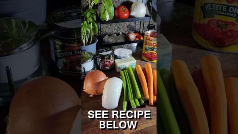 The Best Steak Soup Recipe You've Never Had – Until Now #cooking #steak #soup #food #recipe #shorts