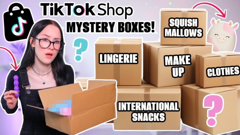 I Bought More MYSTERY BOXES From TIKTOK SHOP… *Clothing, Makeup, Food + More*