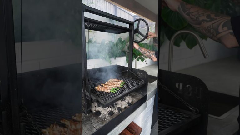 Pork belly wrapped spring onions