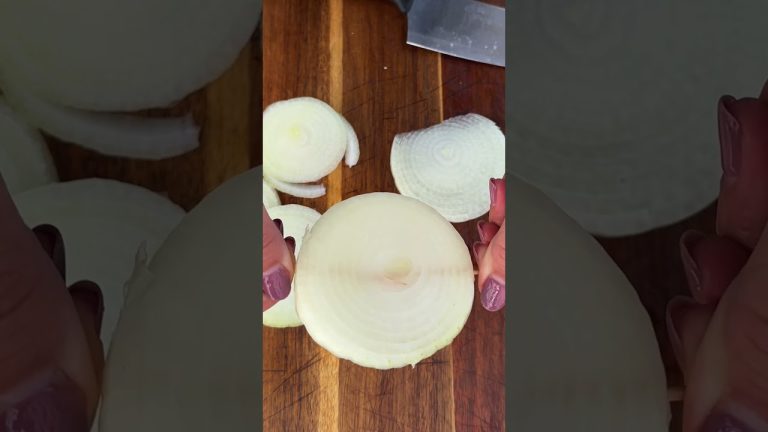 Grilled Onion Burger Recipe