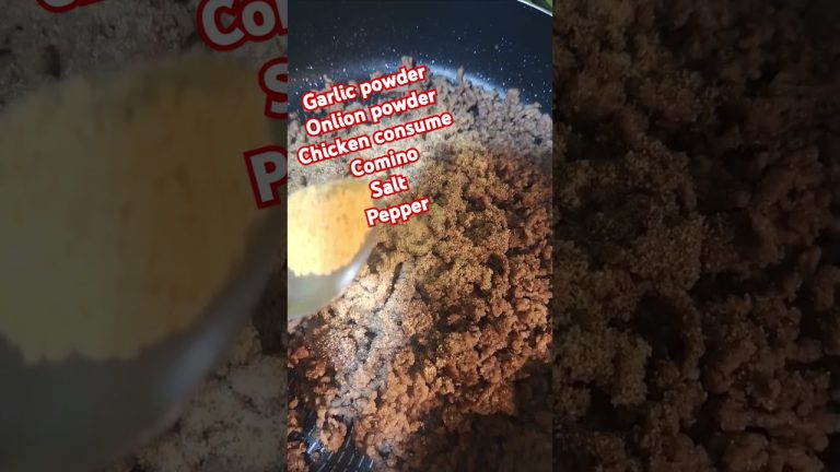 🍖😋Tired of boring tasteless ground beef?? Try this recipe for better flavor #beef #flavors  #food