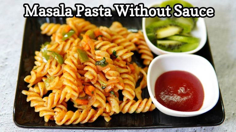 Pasta recipe without Sauce | ಸಾಸ್ ಬಳಸದೇ ಮಸಾಲ ಪಾಸ್ತಾ ಮಾಡಿ | Pasta recipe Indian style | Masala Pasta