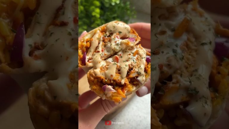 BBQ perinaise chicken burrito || Recipe