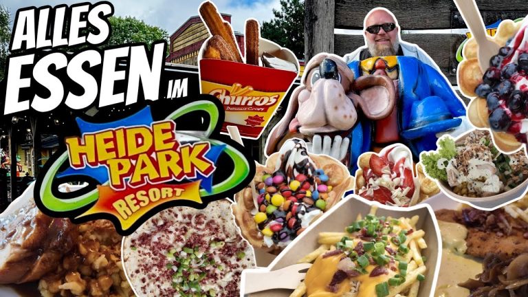 Alles essen mit der Gang im Heide Park VLOG – 030 BBQ